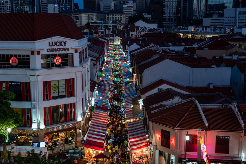 Chinatown Street Market in Singapore