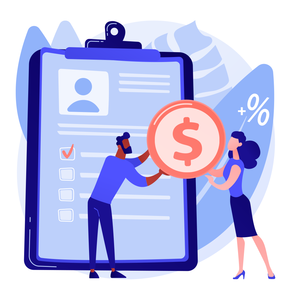 What are the interest rates and administrative fees for a wedding loan