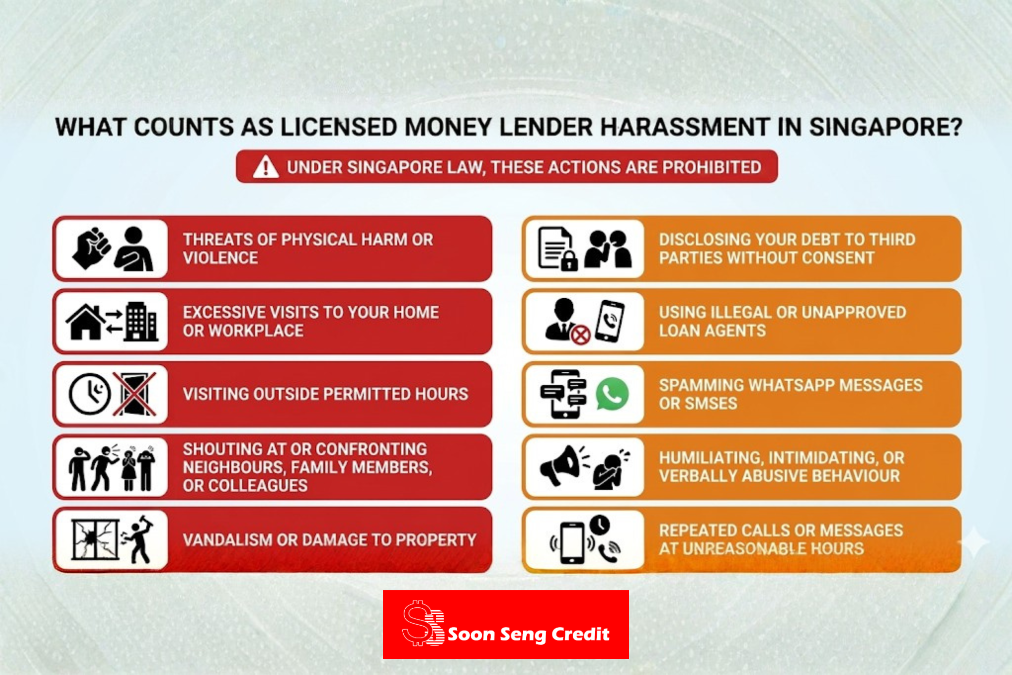 What Counts as Licensed Money Lender Harassment in Singapore?